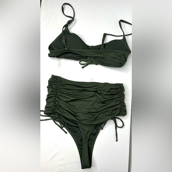 FN Olive green bikini size small - Picture 2 of 5